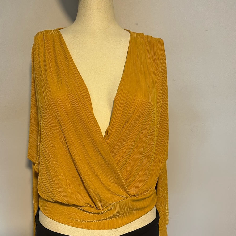 Dynamite Cropped Blouse
